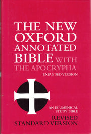 The New Oxford Annotated Bible with the Apocrypha, Revised Standard Version, Expanded Edition (Hardcover 8910A) used book depot