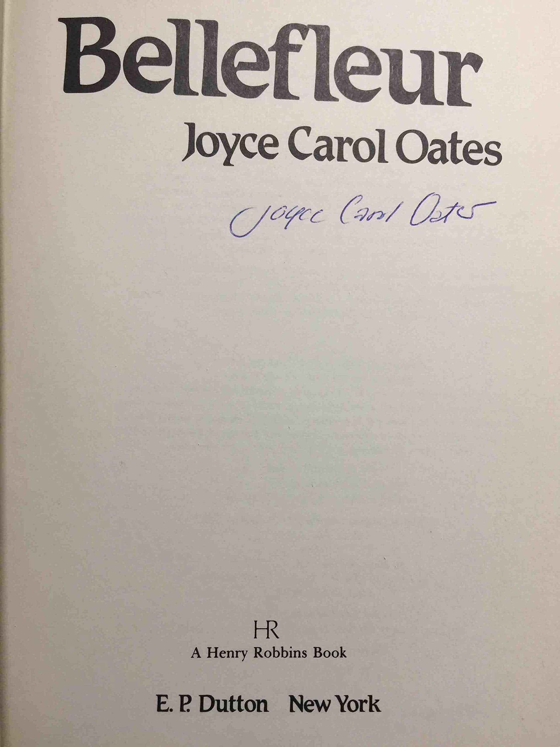 Bellefleur (1st Edition) used book depot
