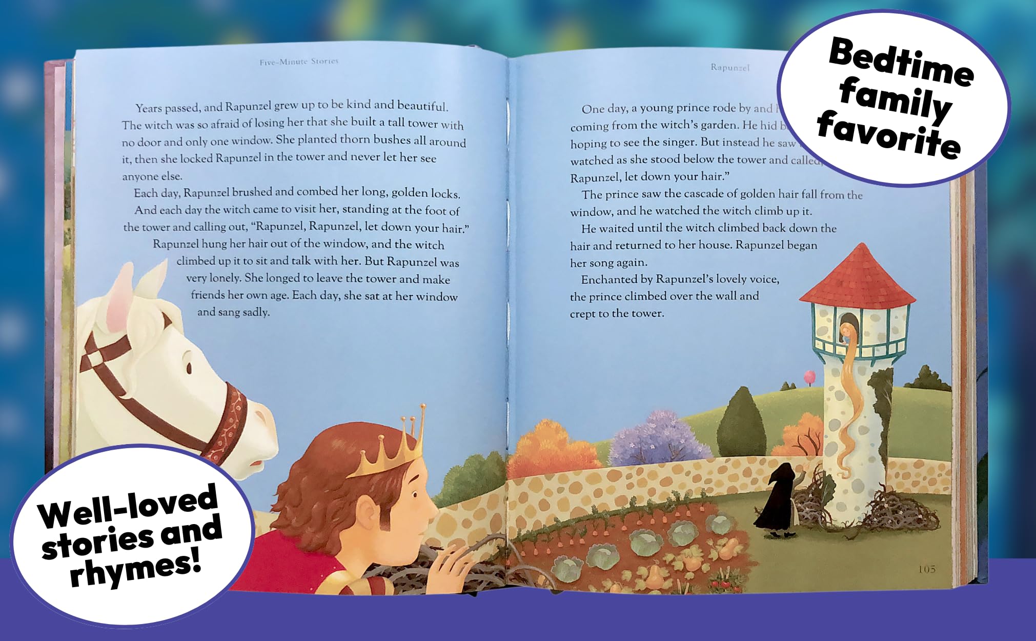 365 Bedtime Stories and Rhymes: Short Bedtime Stories, Nursery Rhymes and Fairy Tales Collections for Children