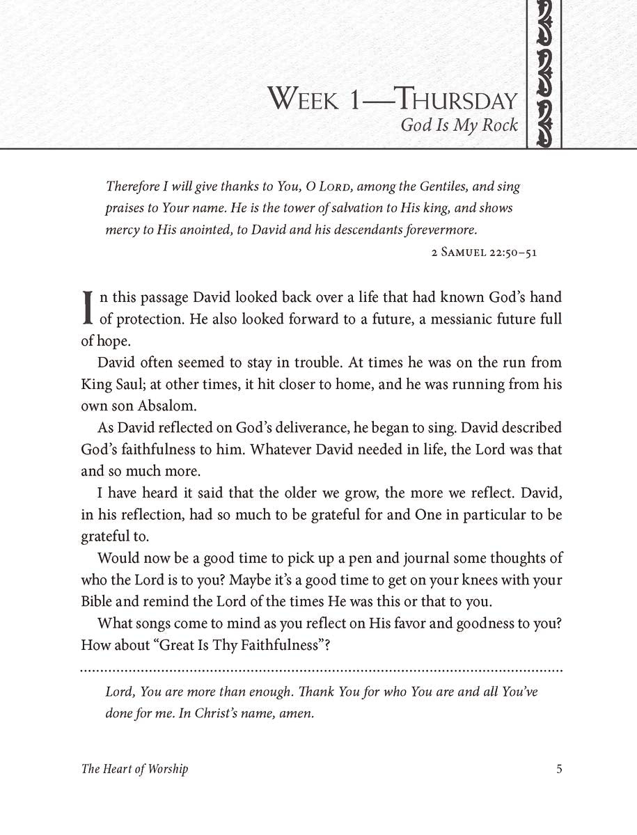 The Heart of Worship (MyDaily) used book depot