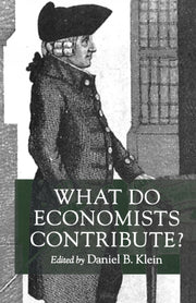 What Do Economists Contribute? (Cato Institute Book) used book depot