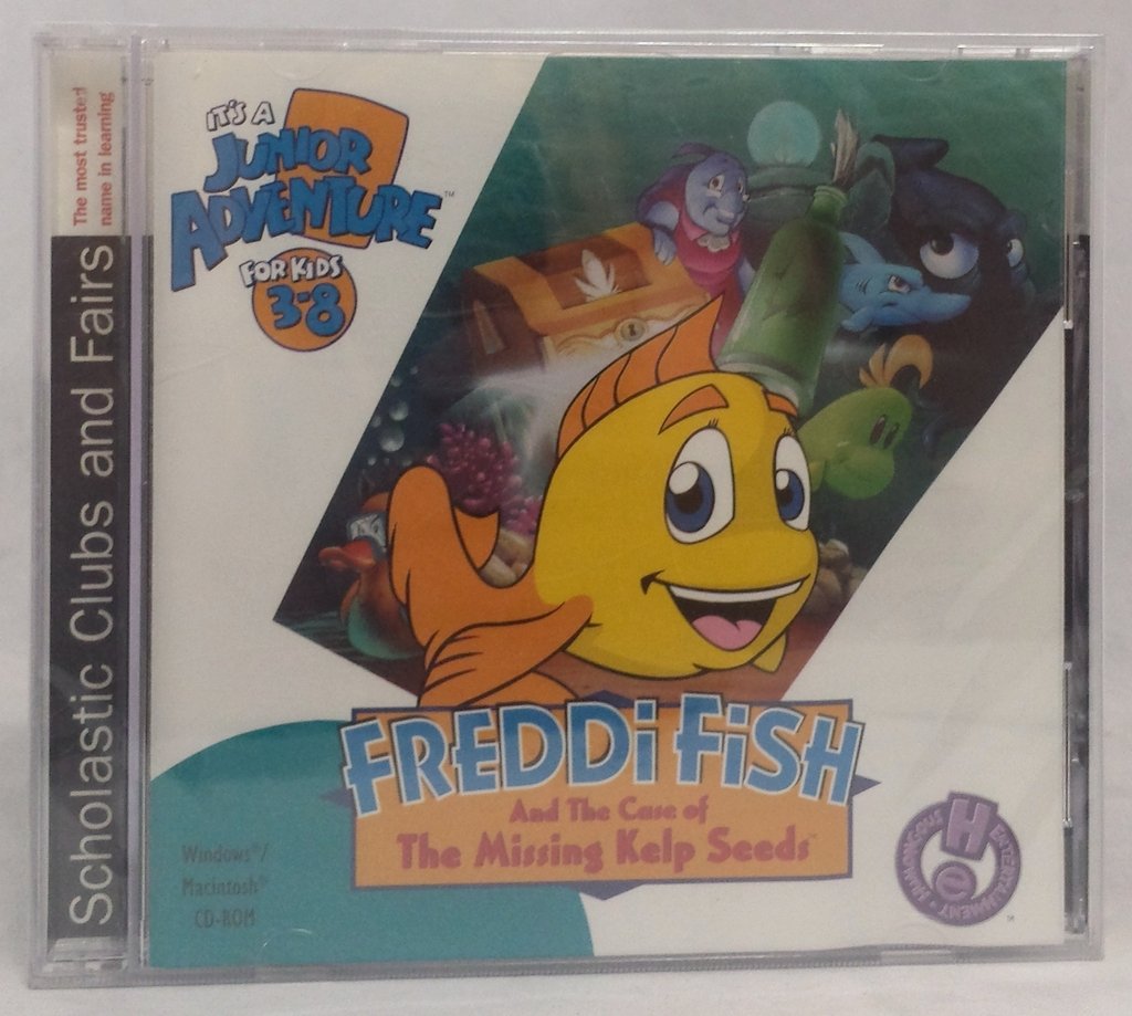 Freddi Fish and The Missing Kelp Seeds used book depot