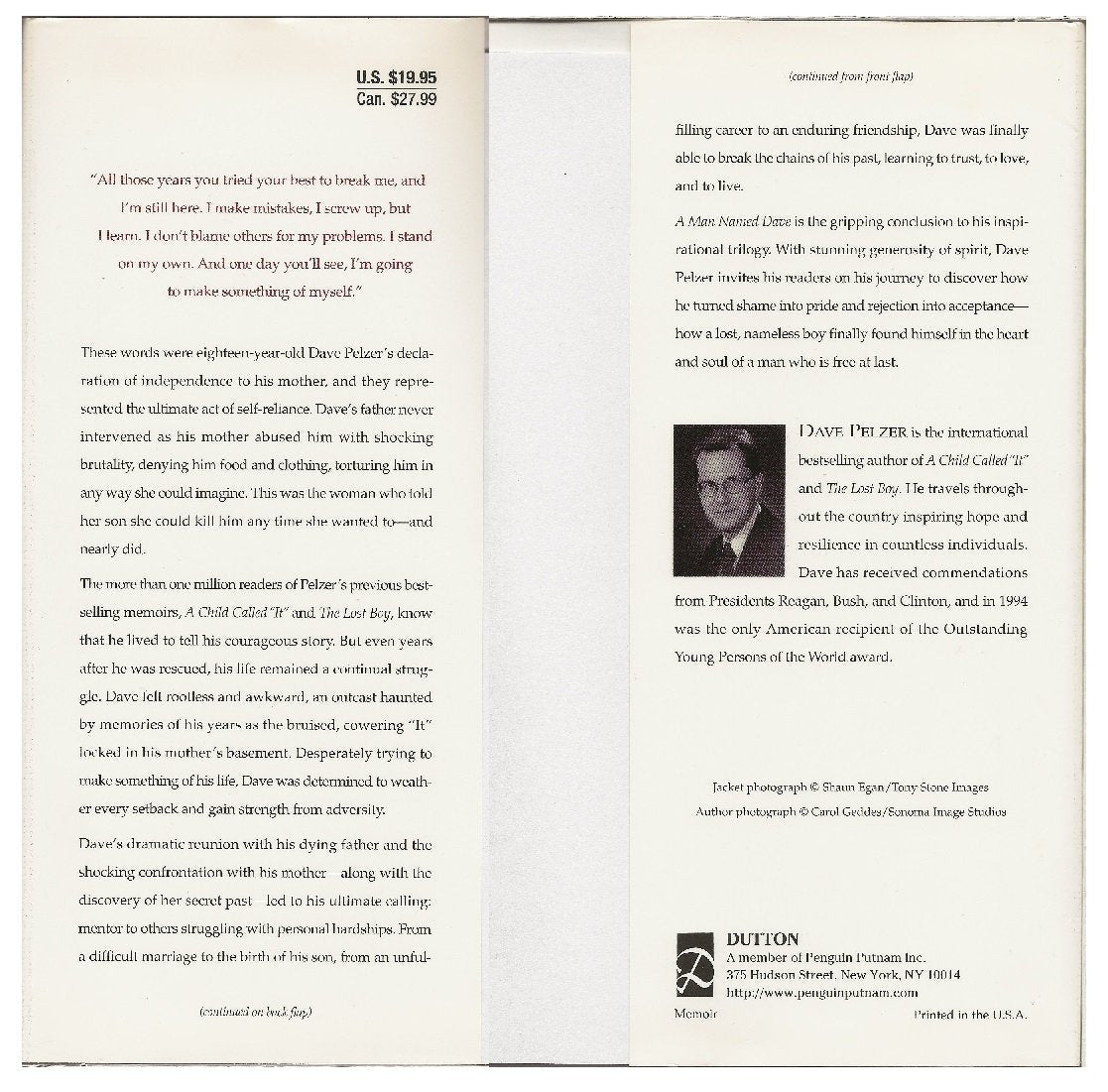 A Man Named Dave: A Story of Triumph and Forgiveness used book depot
