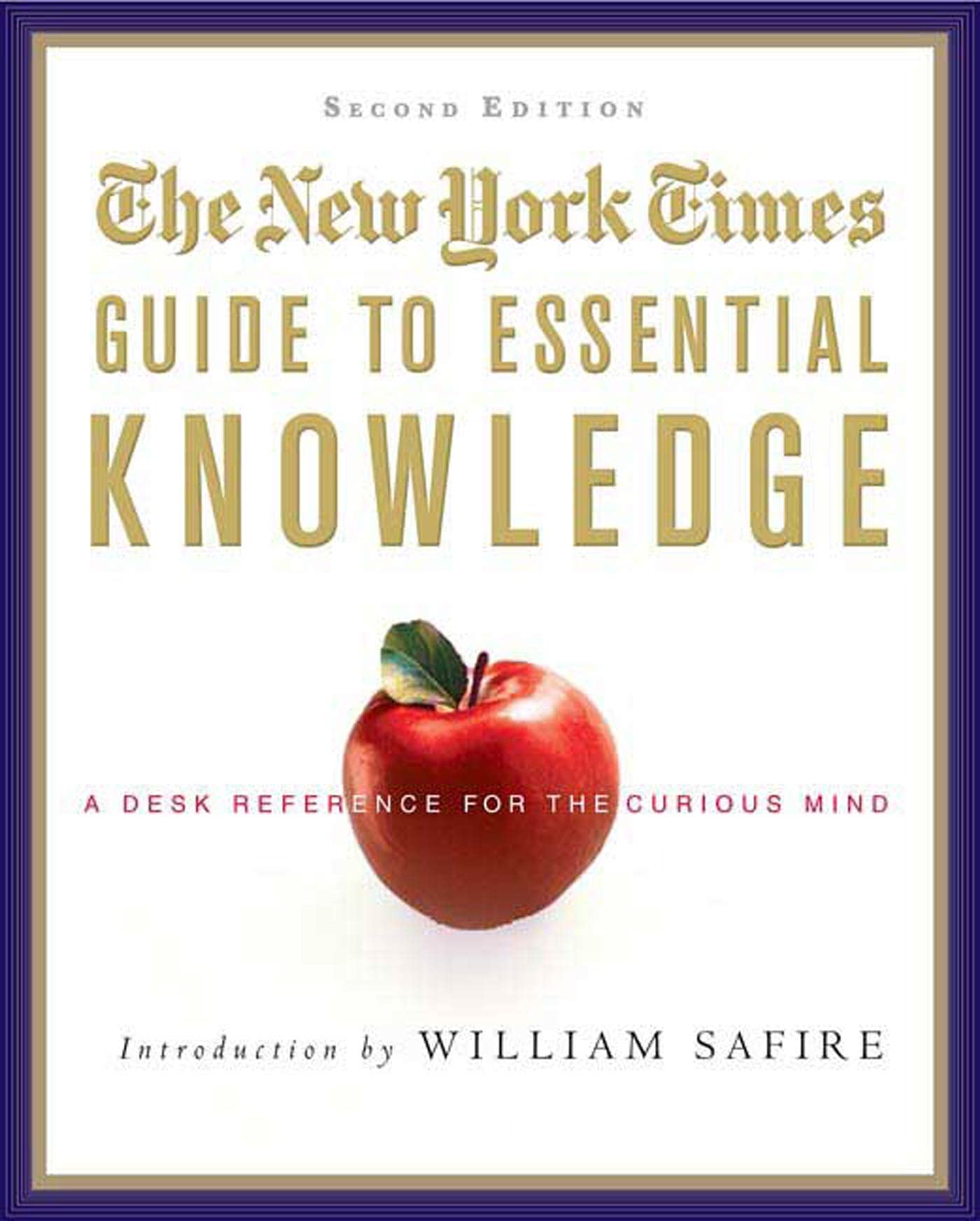 The New York Times Guide to Essential Knowledge: A Desk Reference for the Curious Mind used book depot