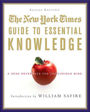The New York Times Guide to Essential Knowledge: A Desk Reference for the Curious Mind used book depot