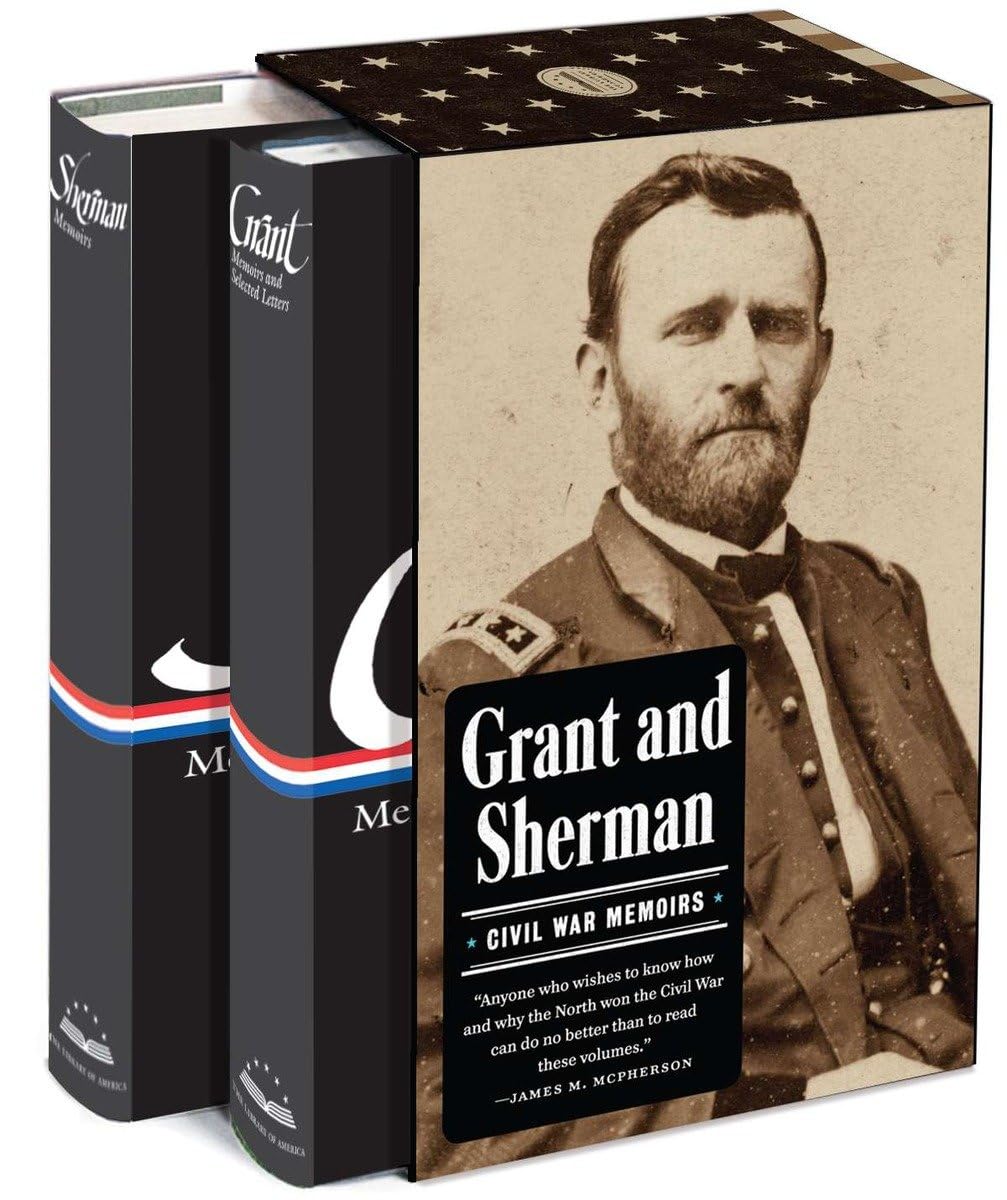 Grant and Sherman: Civil War Memoirs (2 Volumes) used book depot