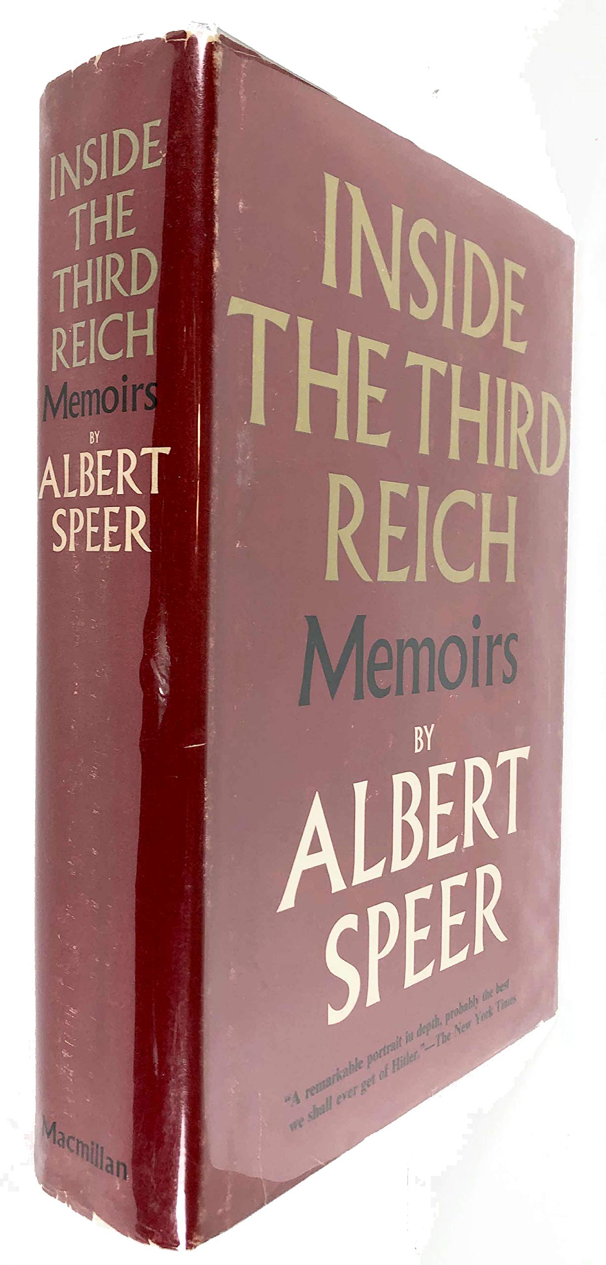 Inisde The Third Reich Memoirs used book depot