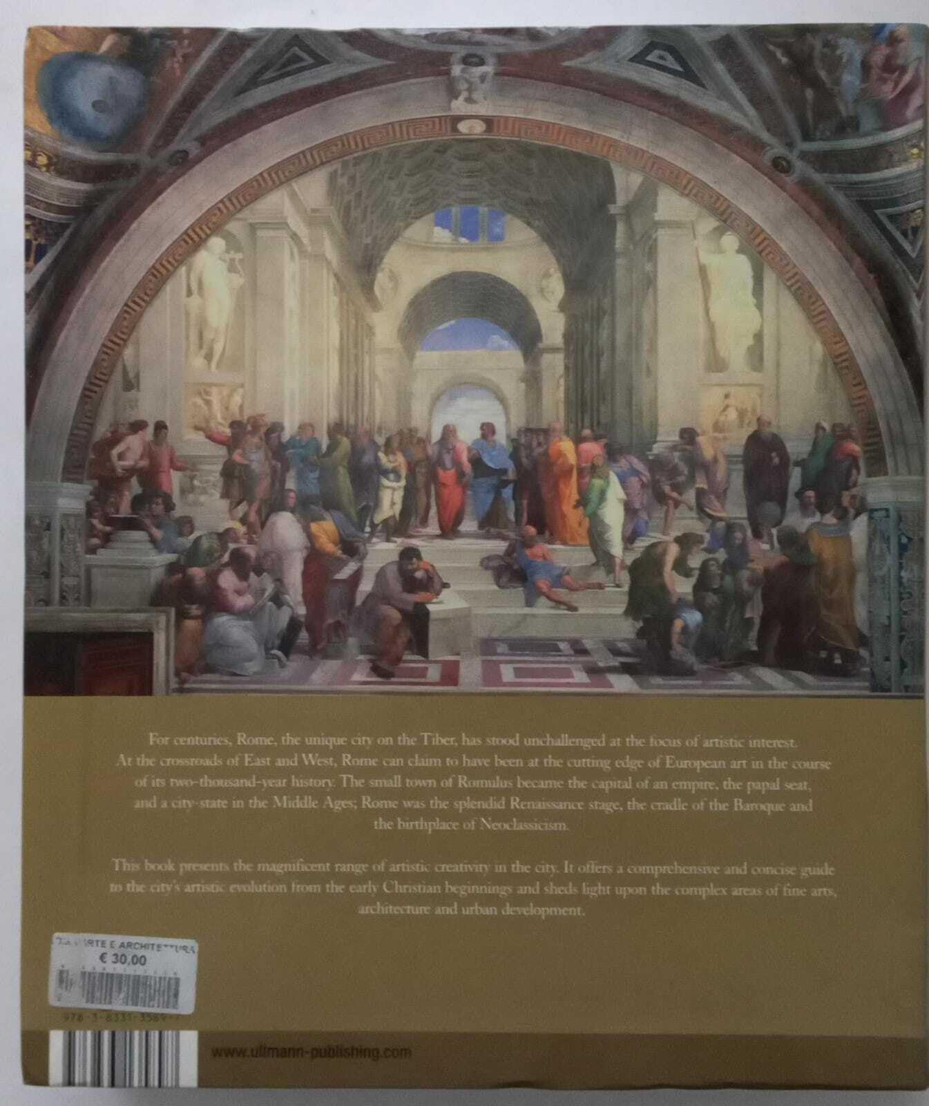 ROME: Art and Architecture used book depot