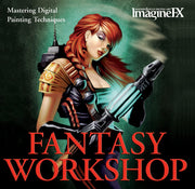 Fantasy Workshop: Mastering Digital Painting Techniques (ImagineFX) used book depot
