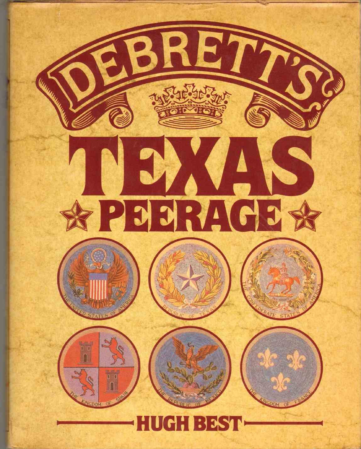 Debrett's Texas Peerage used book depot