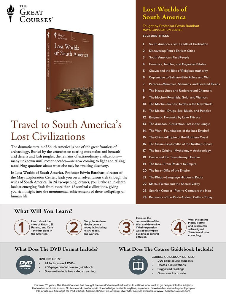 Lost Worlds of South America used book depot