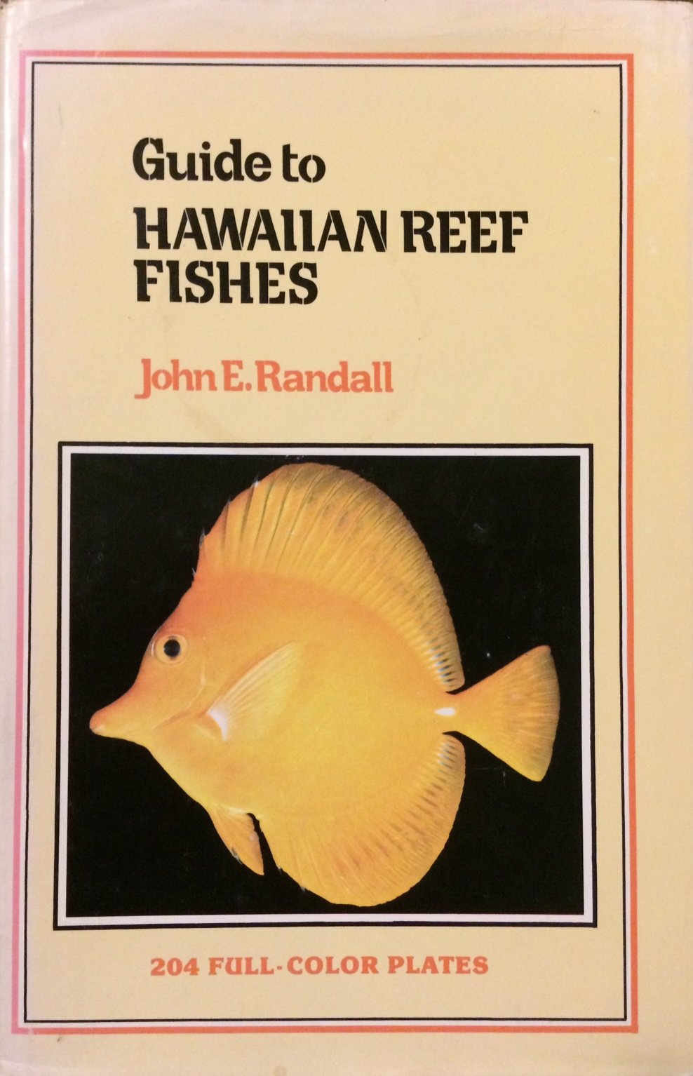 Guide to Hawaiian Reef Fishes used book depot