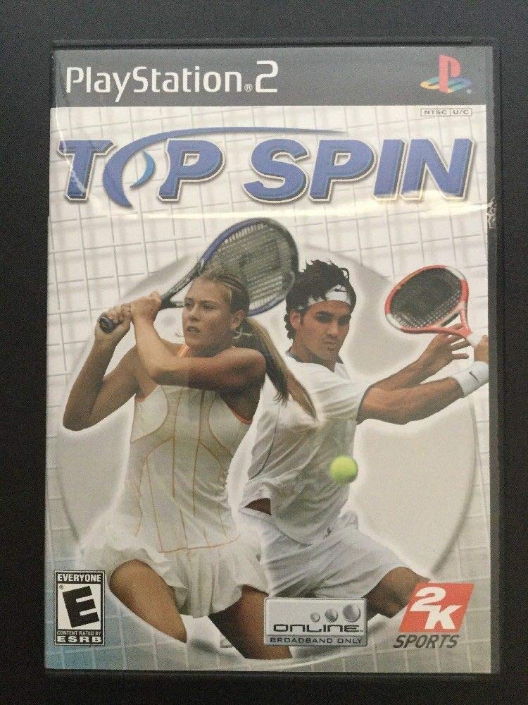 Top Spin - PlayStation 2 used book depot