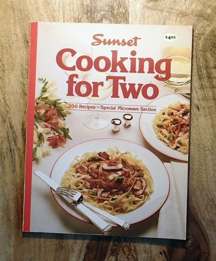 Sunset Cooking for Two used book depot