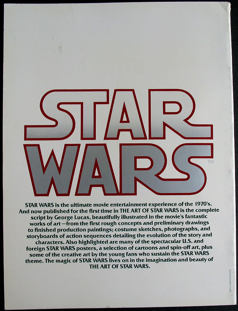 The Art of Star Wars used book depot