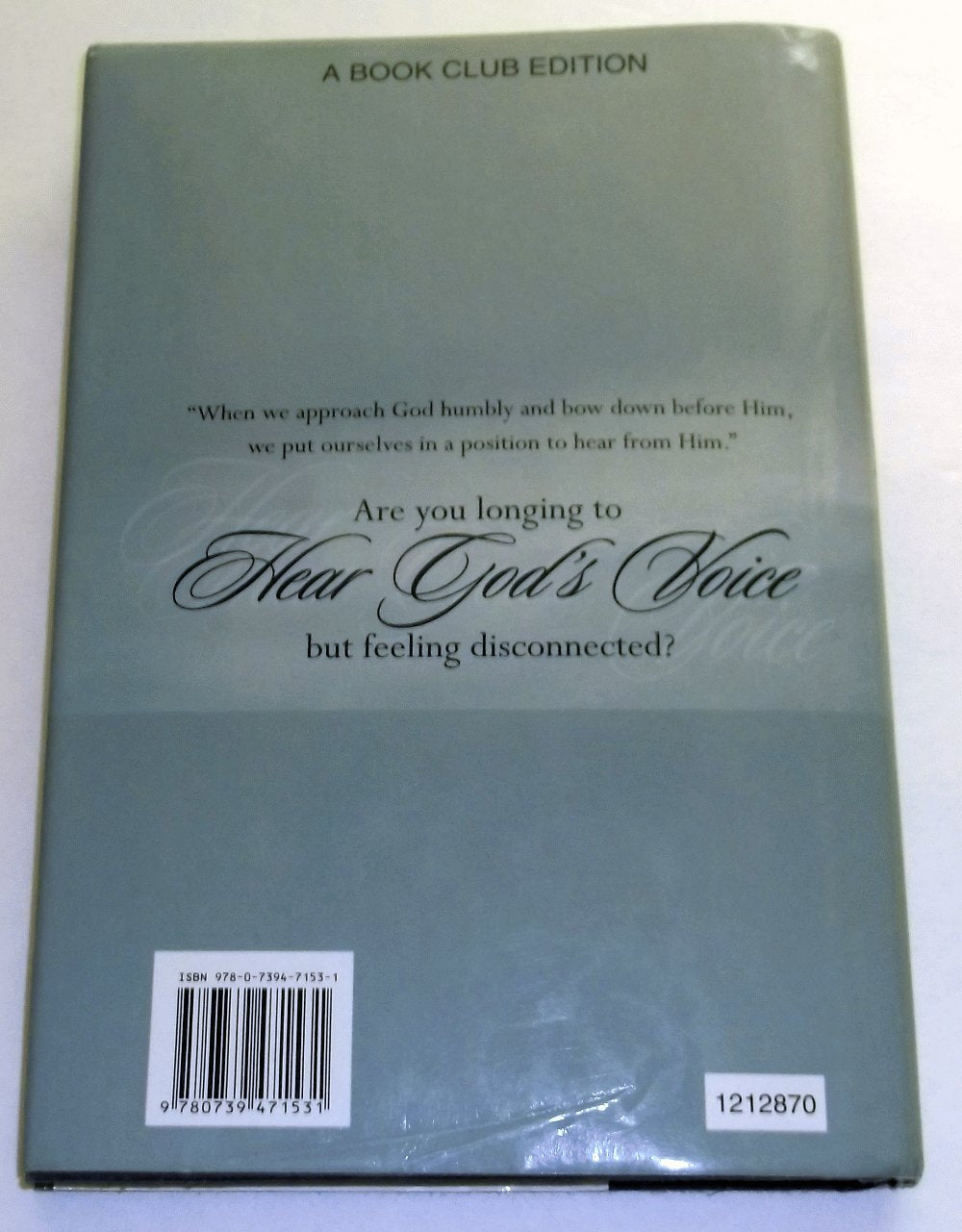 He Speaks to Me used book depot