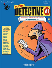 Math Detective A1 Workbook - Higher-Order Thinking, Reading, & Writing in Mathematics (Grades 5-6) used book depot