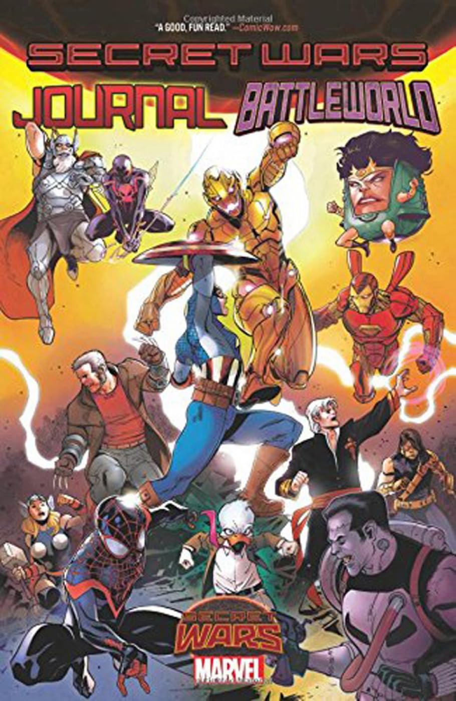 Secret Wars Journal / Battleworld used book depot