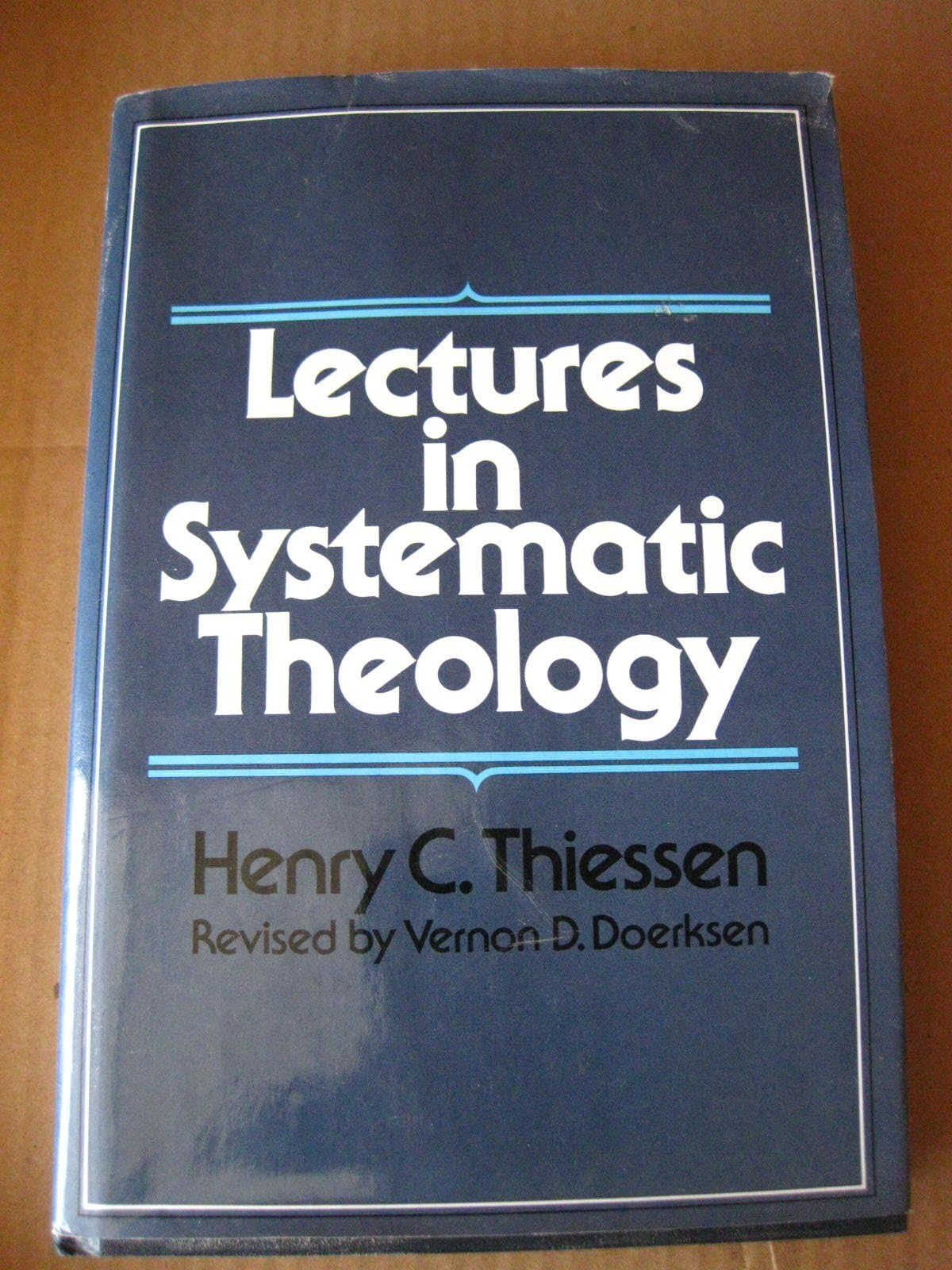 Lectures in Systematic Theology used book depot