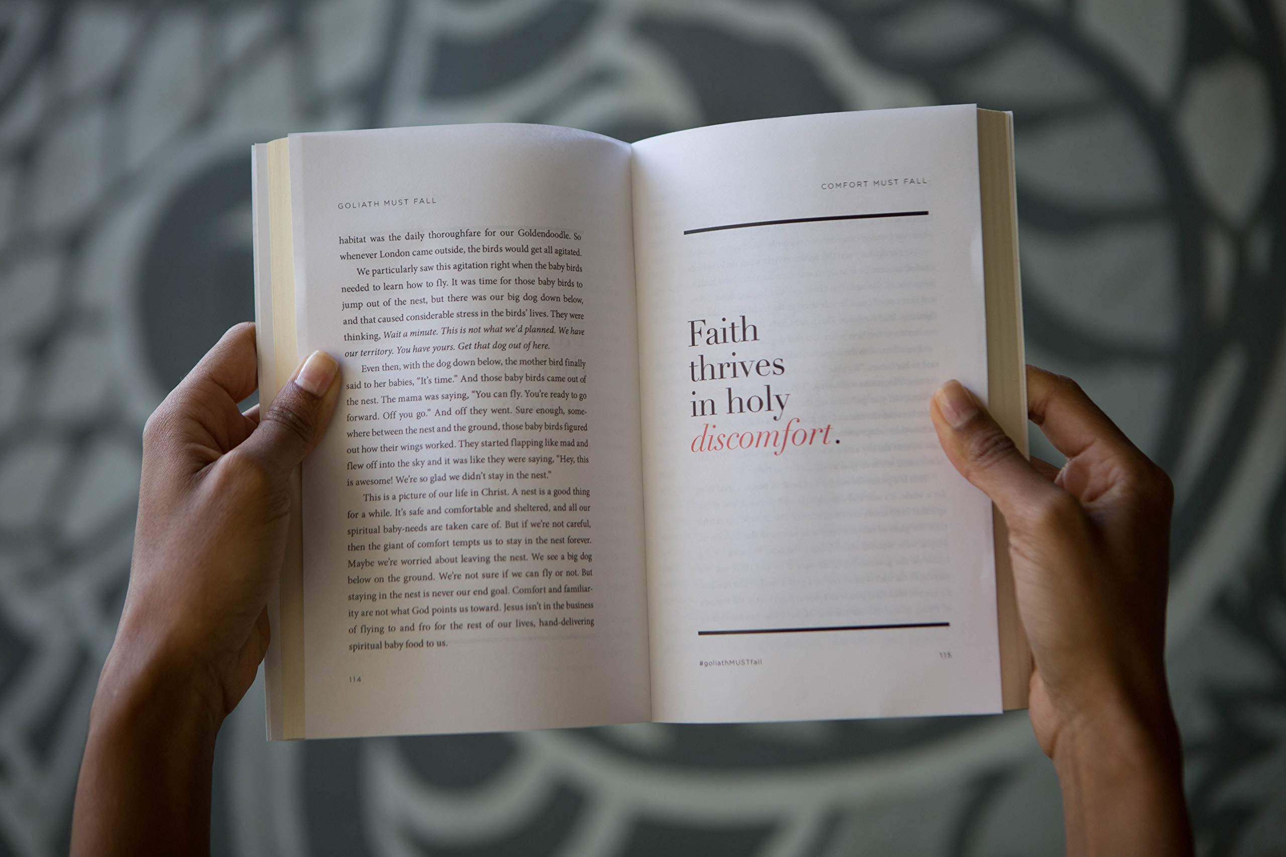 Goliath Must Fall: Winning the Battle Against Your Giants used book depot