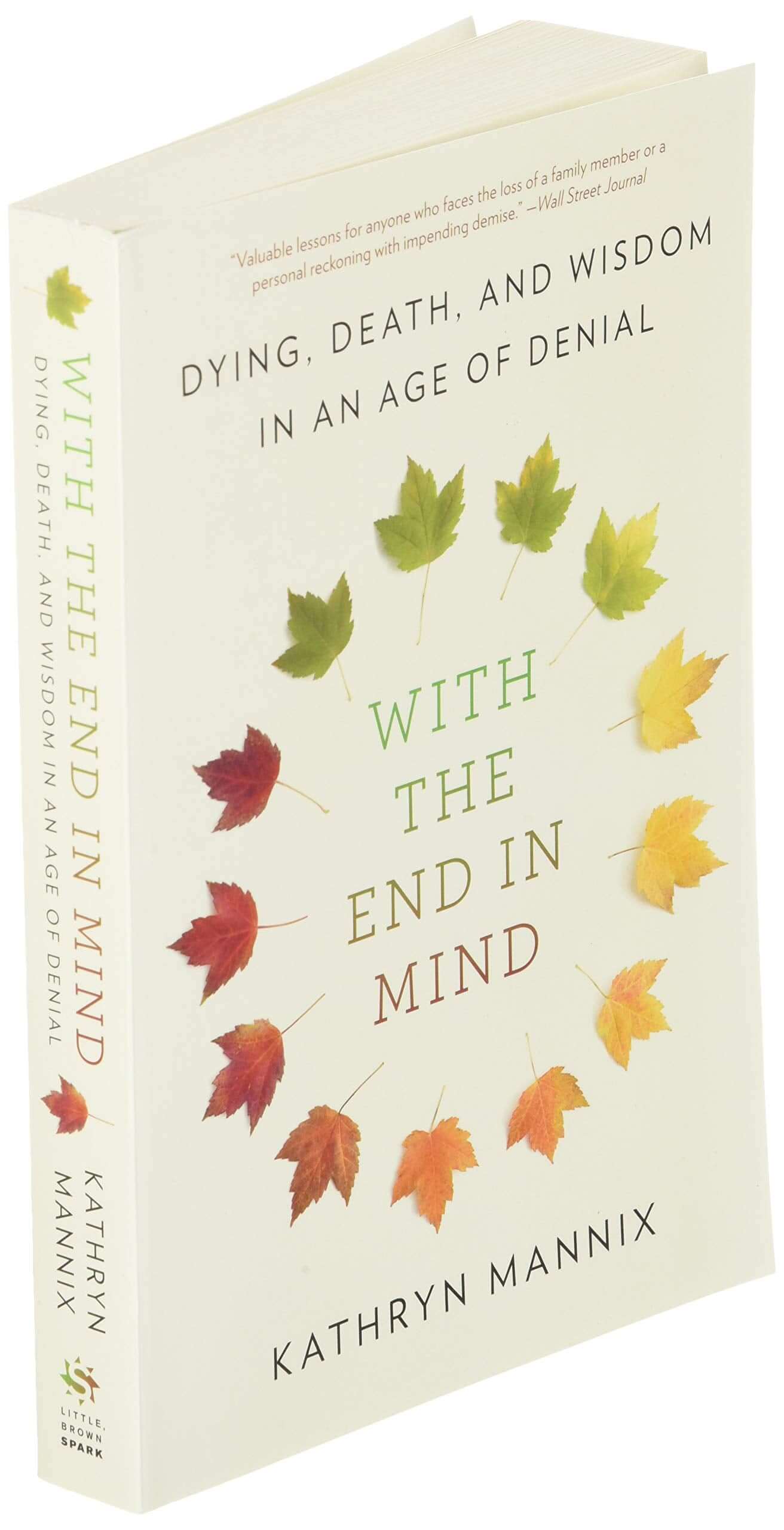 With the End in Mind: Dying, Death, and Wisdom in an Age of Denial used book depot