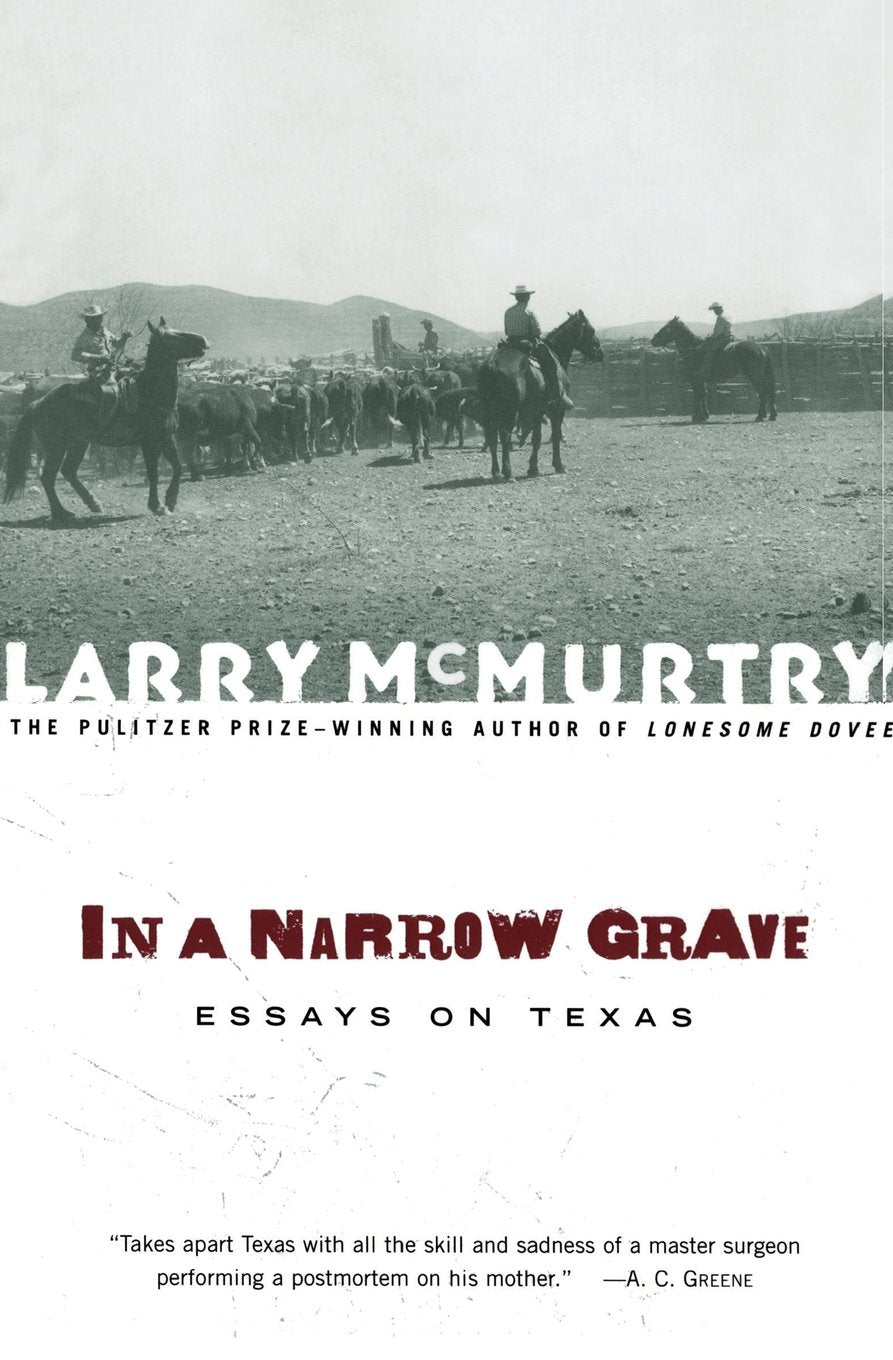 In a Narrow Grave : Essays on Texas used book depot