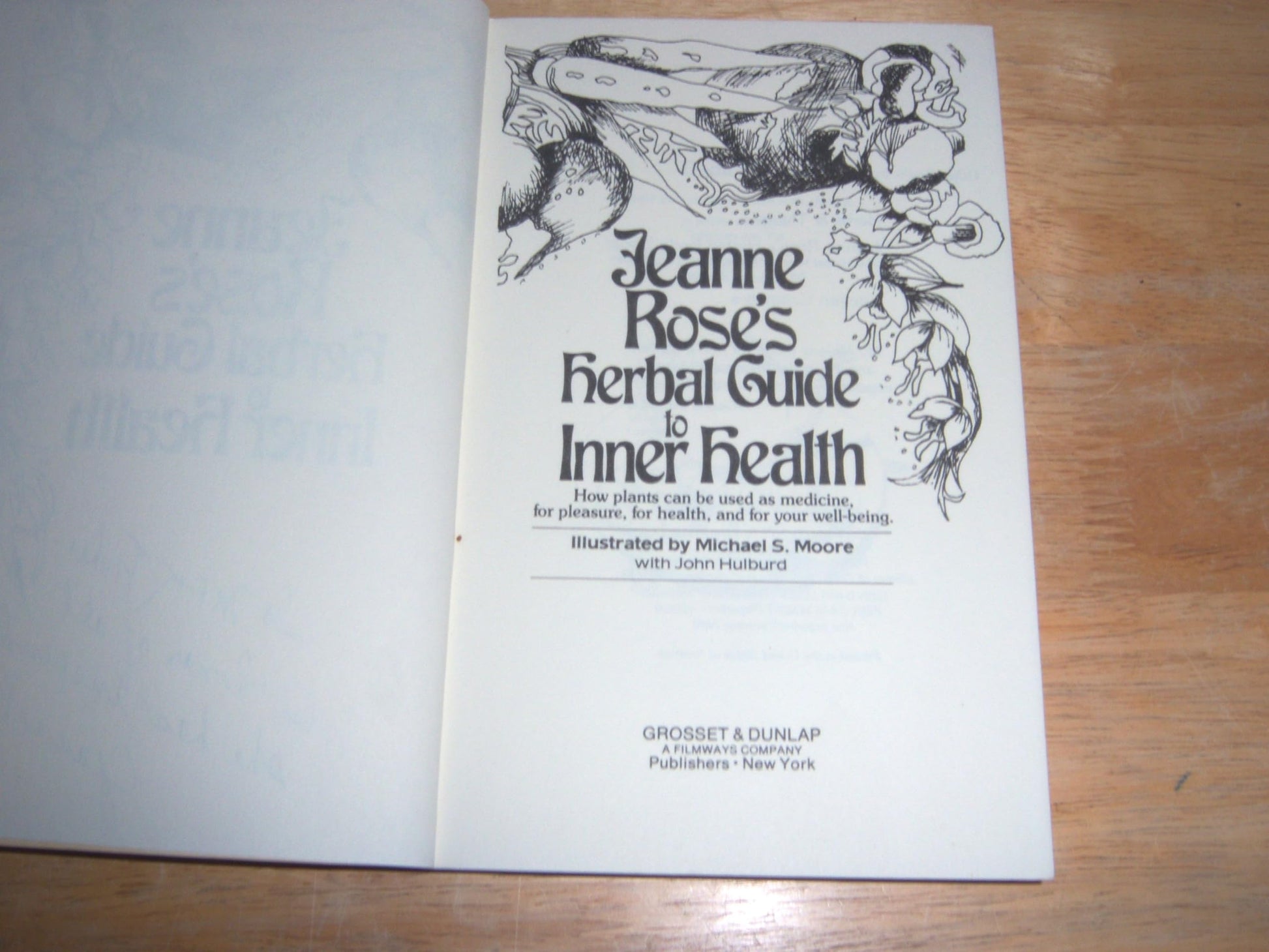 Jeane Rose's Herbal Guide to Inner Health used book depot