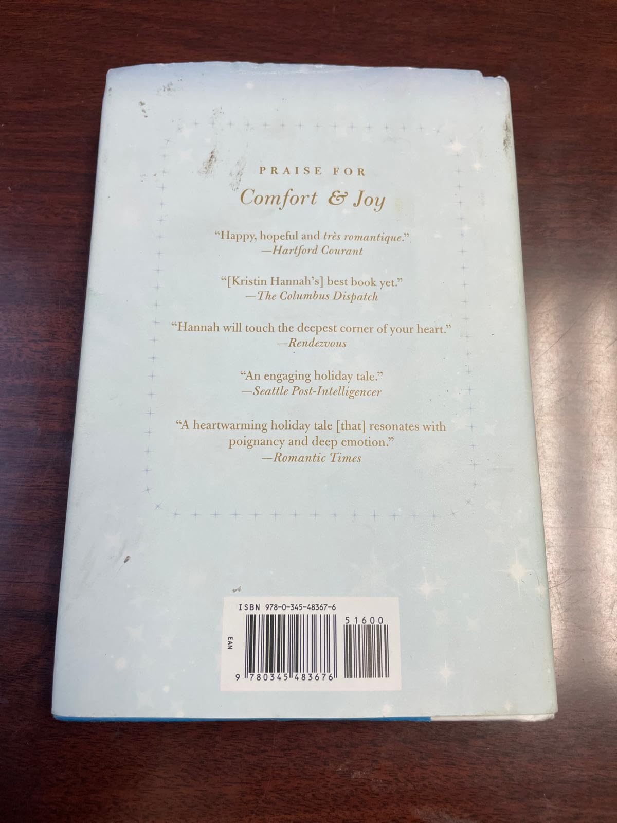 Comfort & Joy: A Novel used book depot