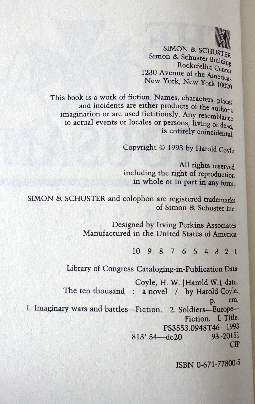 The Ten Thousand used book depot