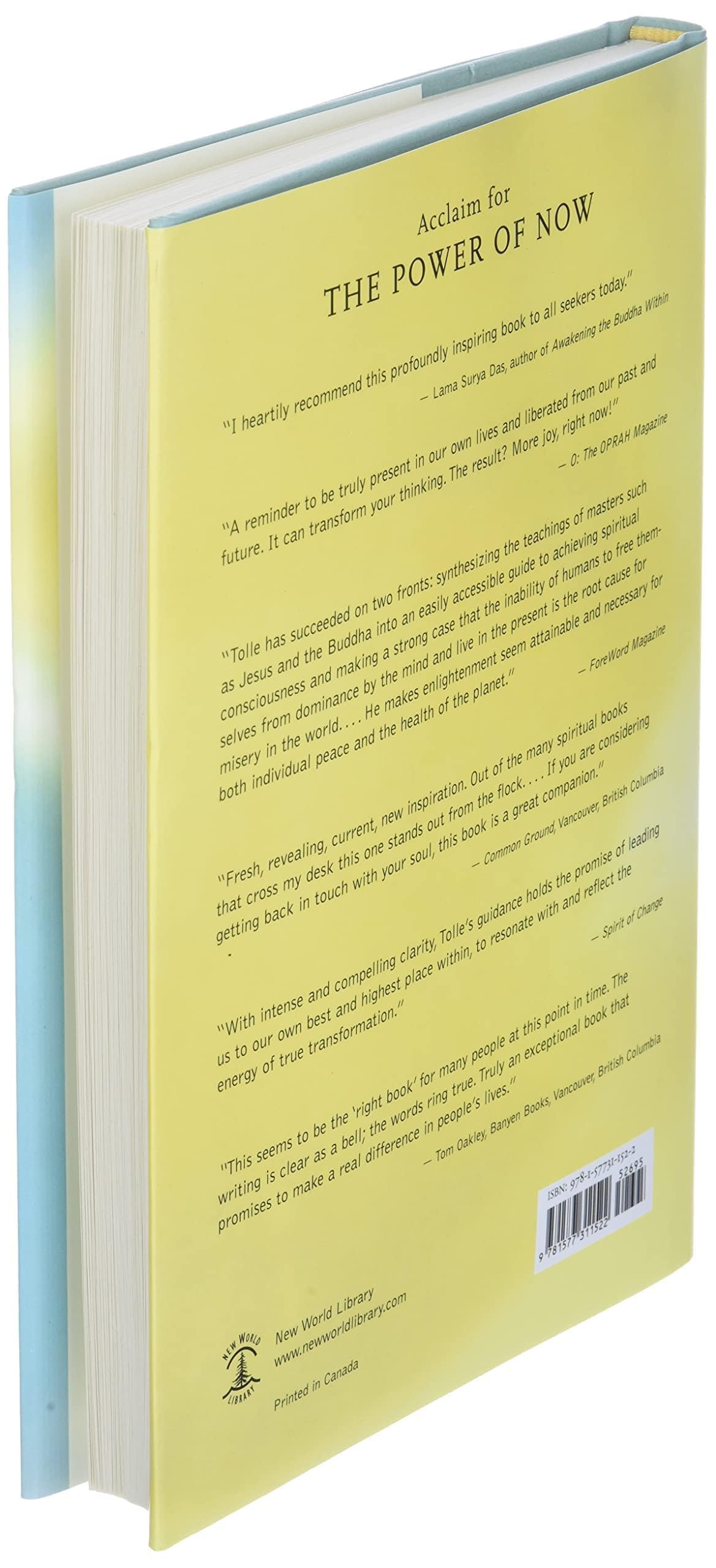 The Power of Now: A Guide to Spiritual Enlightenment used book depot