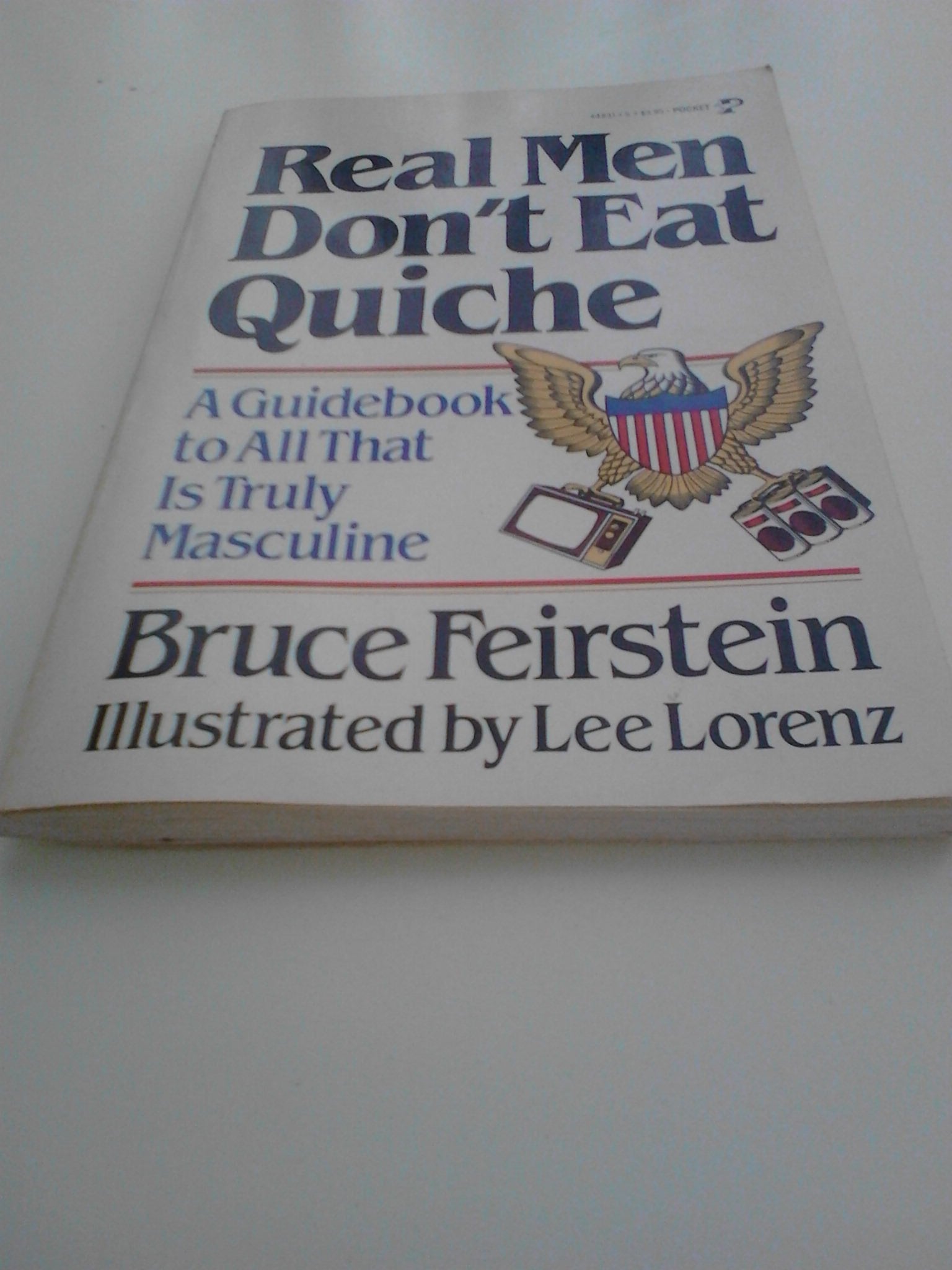Real Men Don't Eat Quiche used book depot