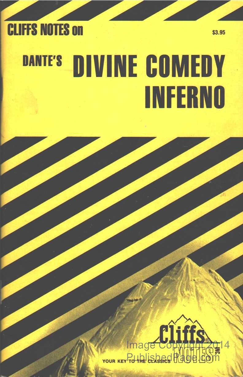 Dante's Divine Comedy: The Inferno (Cliffs Notes) used book depot