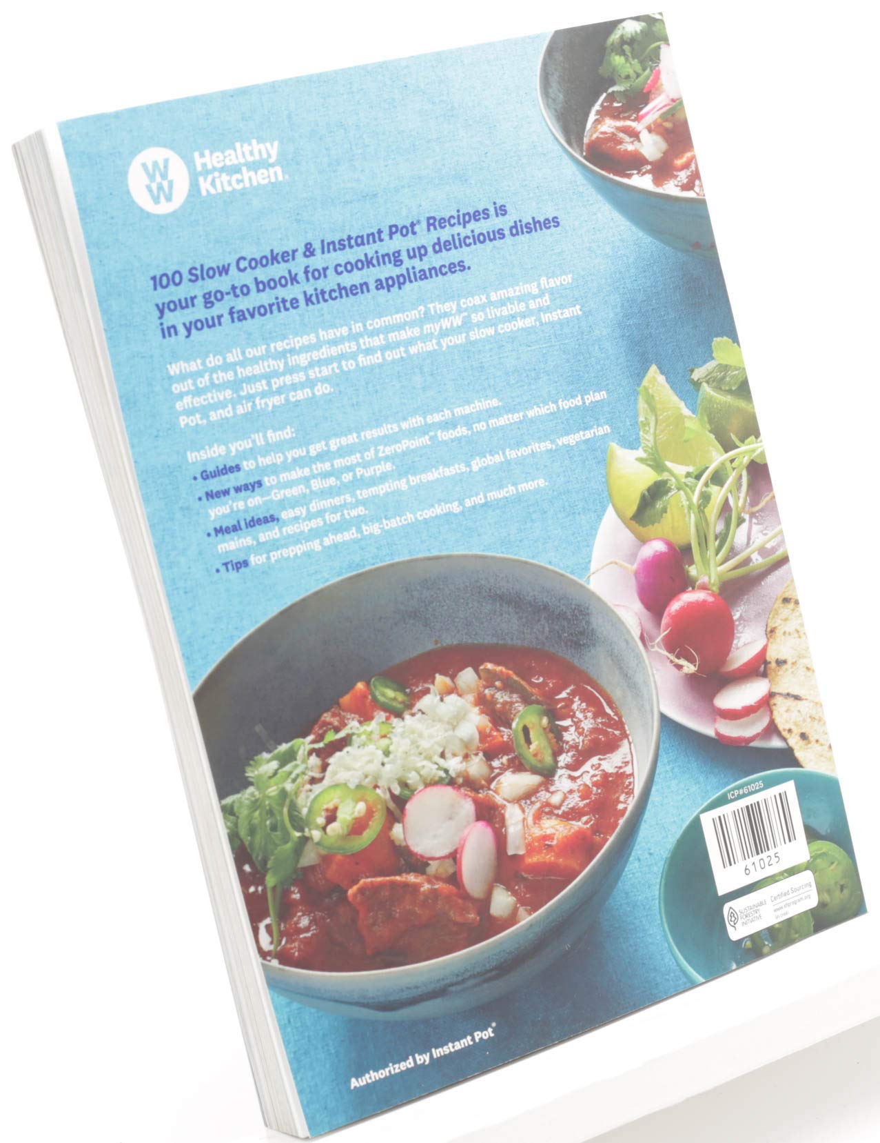 100 Slow Cooker & Instant Pot Recipes: Delicious, easy meals for busy days Weight Watchers Health Kitchen used book depot