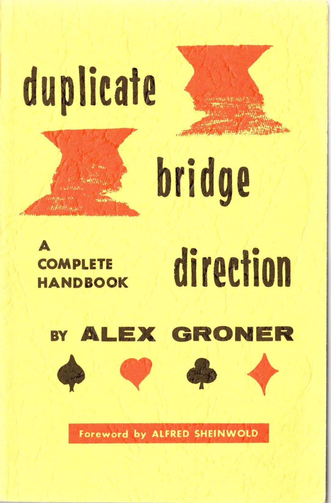Duplicate Bridge Direction used book depot
