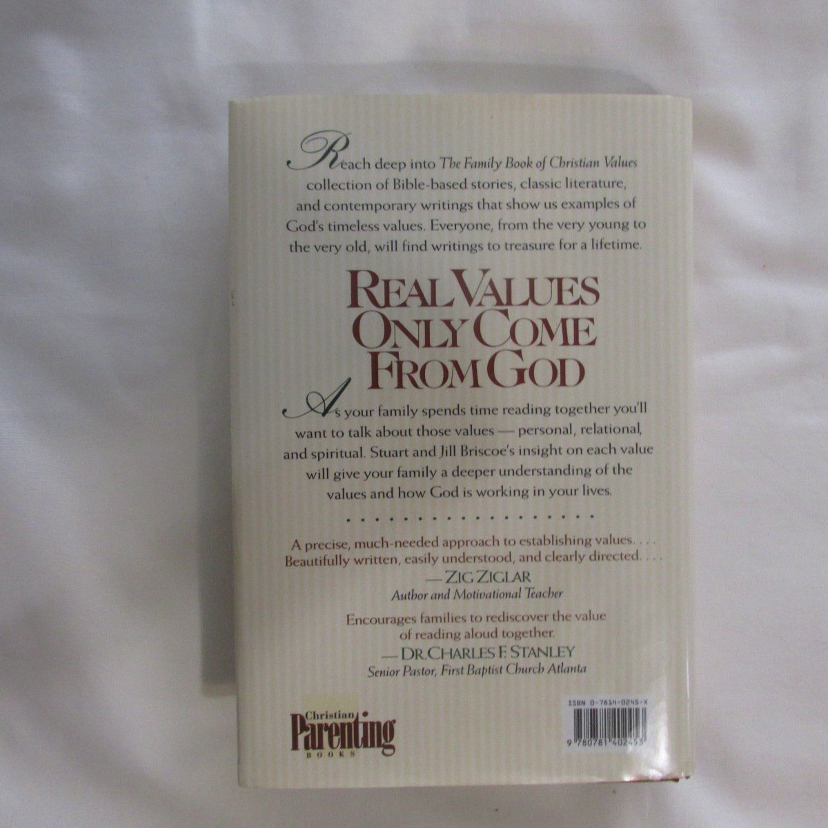 The Family Book of Christian Values: Timeless Stories for Today's Family used book depot
