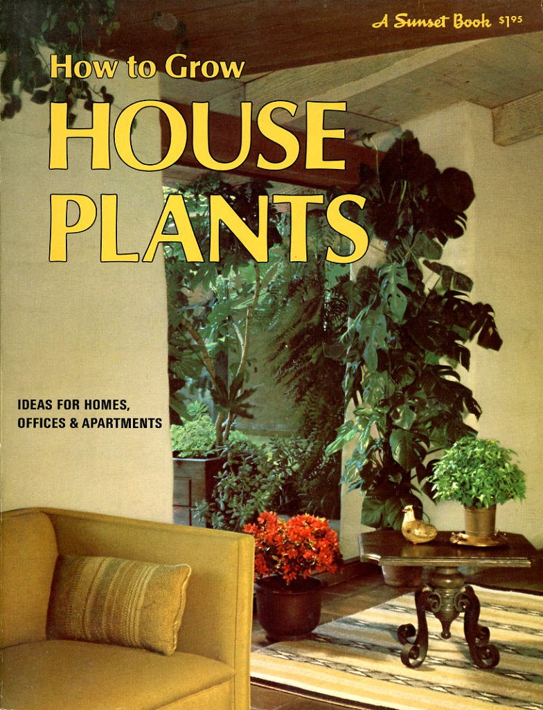 How to Grow House Plants (A Sunset Book) used book depot