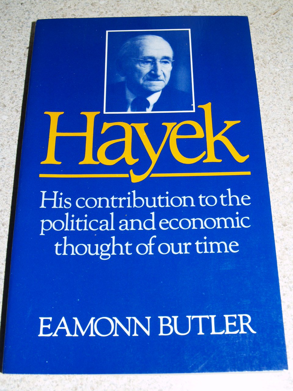 Hayek: His Contribution to the Political and Economic Thought of Our Time used book depot
