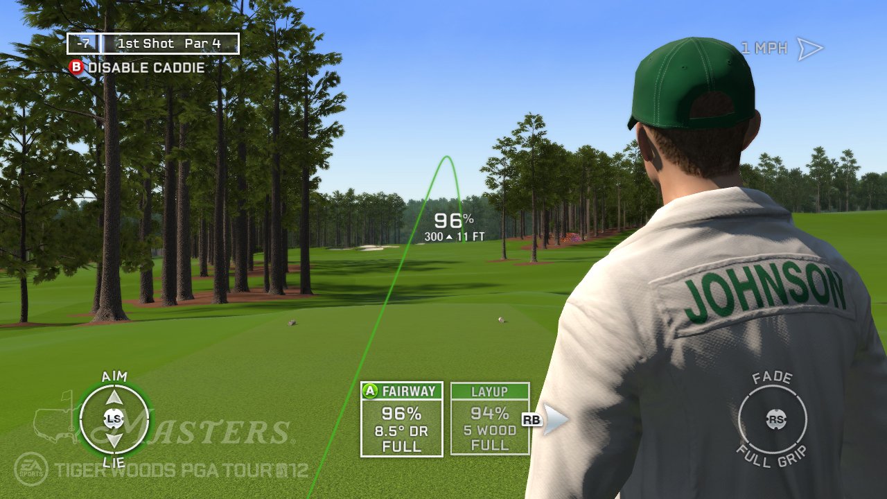 Tiger Woods PGA TOUR 12: The Masters - Playstation 3 used book depot