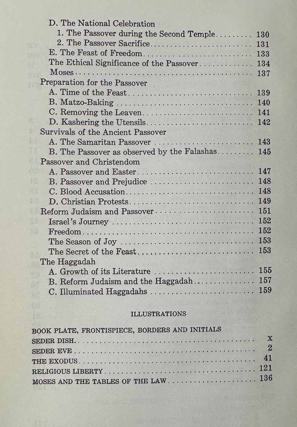 The Union Haggadah: Home Service for Passover