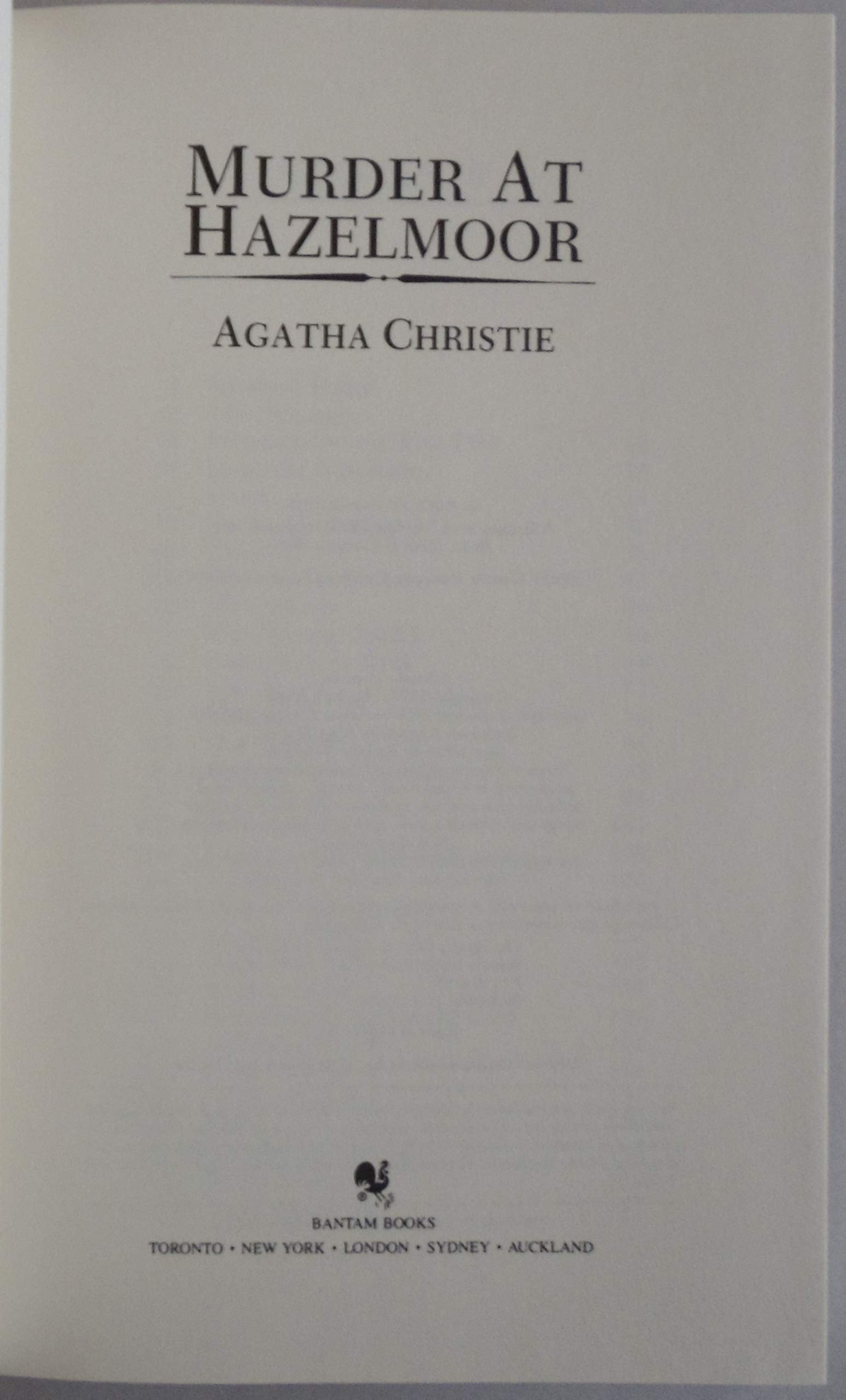The Sittaford Mystery (Agatha Christie Mystery Collection) used book depot