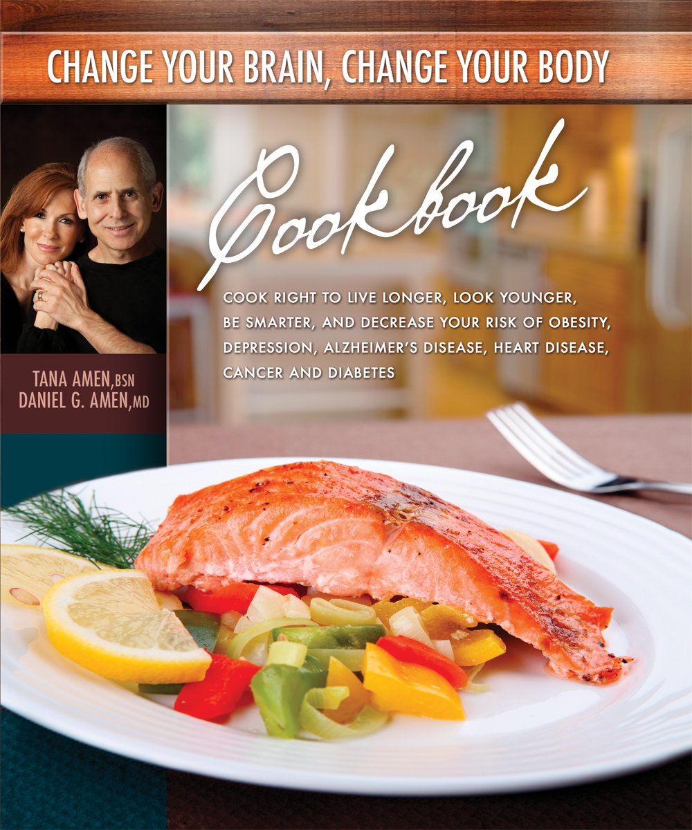 Change Your Brain, Change Your Body Cookbook: Eat Right to Live Longer, Look Younger, Be Thinner, and Decrease Your Risk of Obesity, Depression, ... Disease, Heart Disease, Cancer, and Diabet used book depot