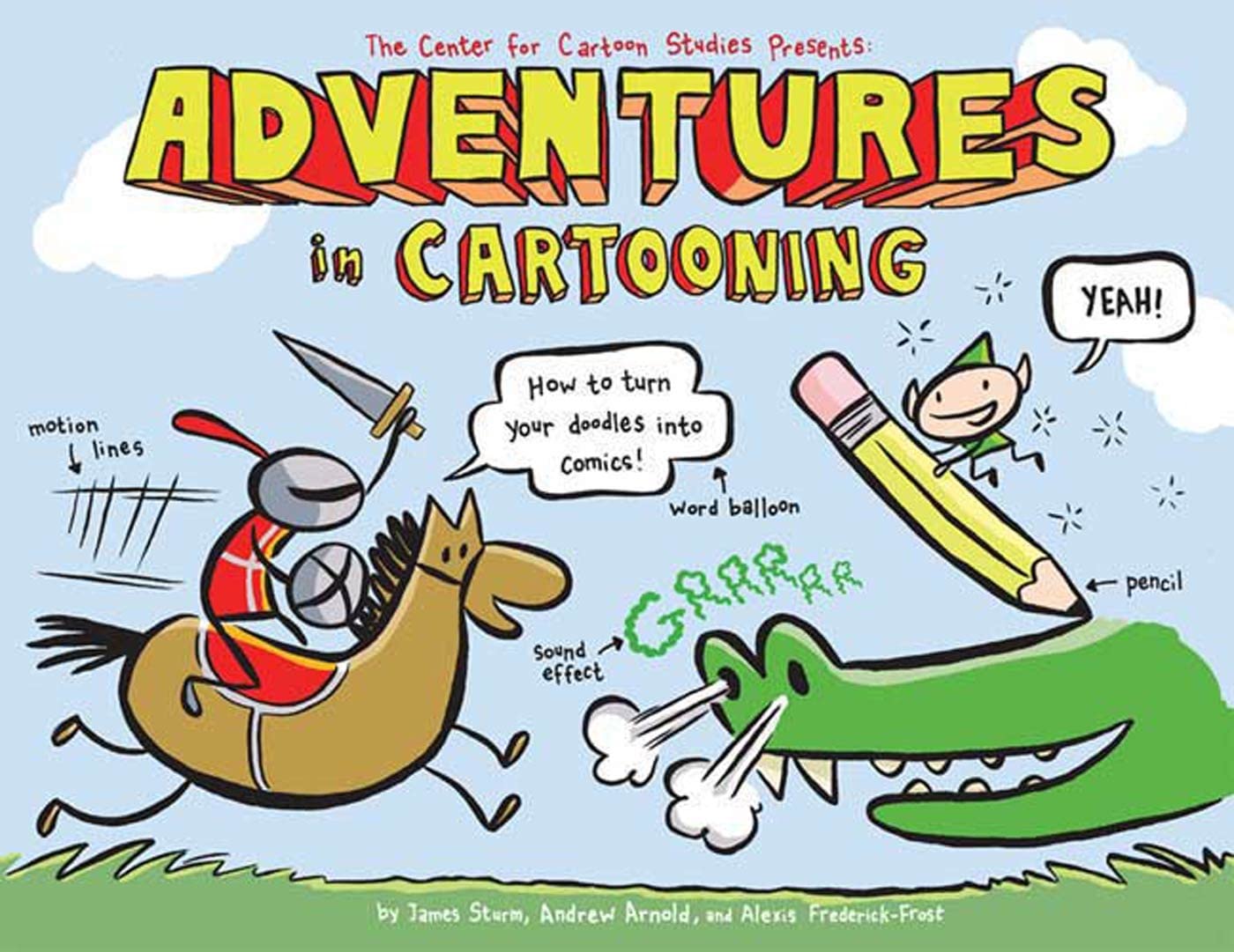 Adventures in Cartooning used book depot