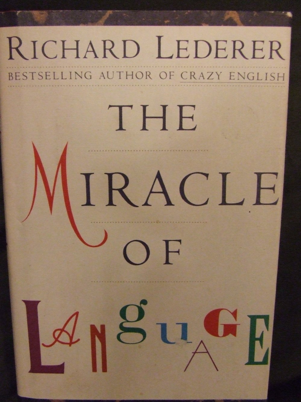 Miracle of Language used book depot