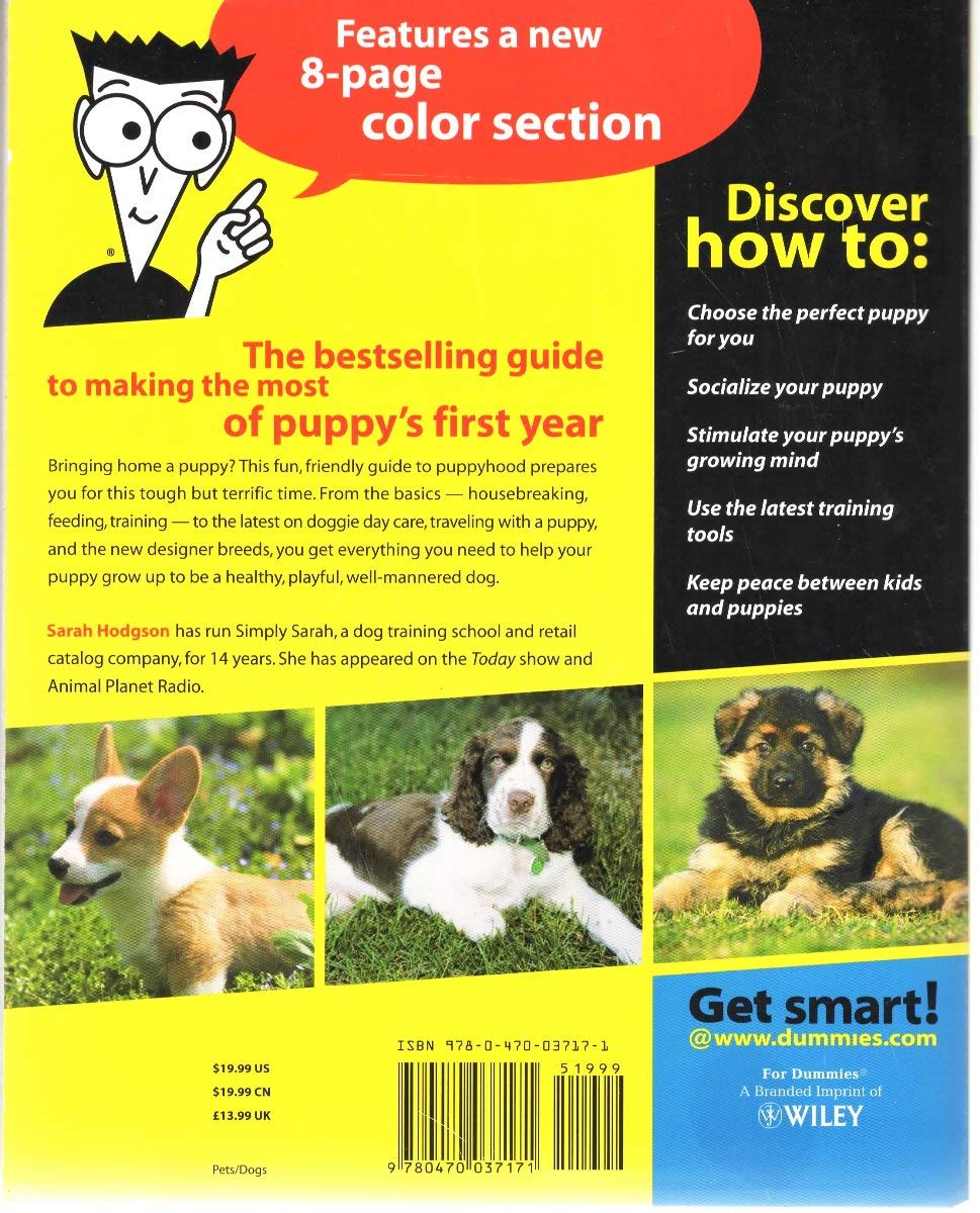 Puppies for Dummies used book depot