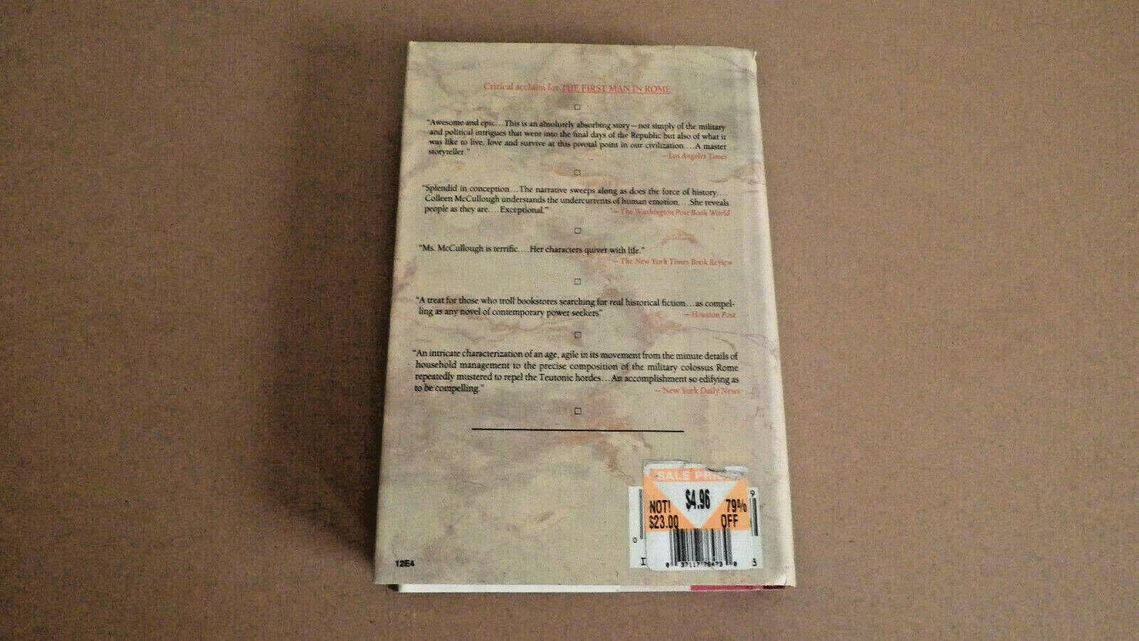 Grass Crown by Colleen McCullough (1991-10-01) used book depot