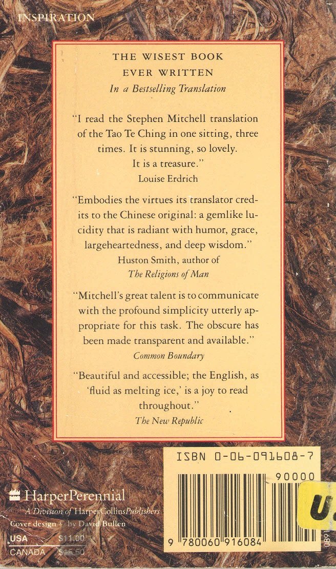 Tao Te Ching: A New English Version used book depot