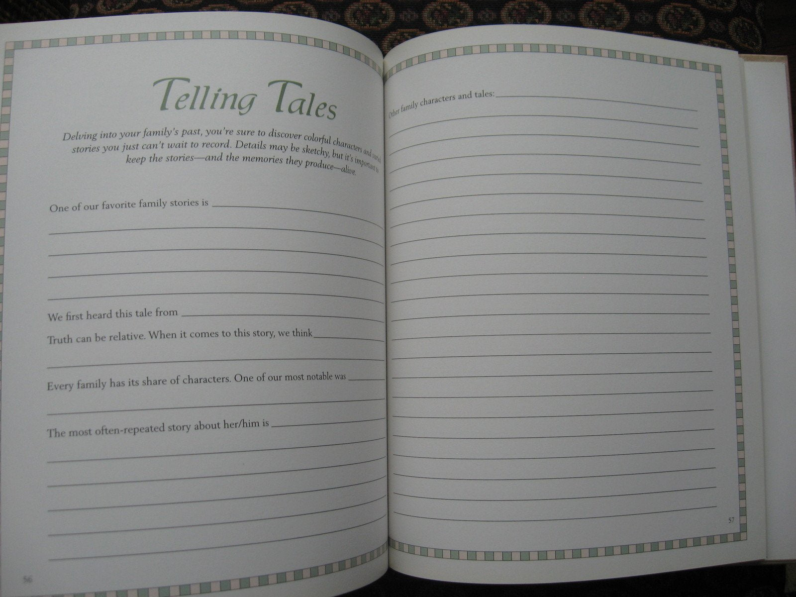 Our Family Tree: A Keepsake Book