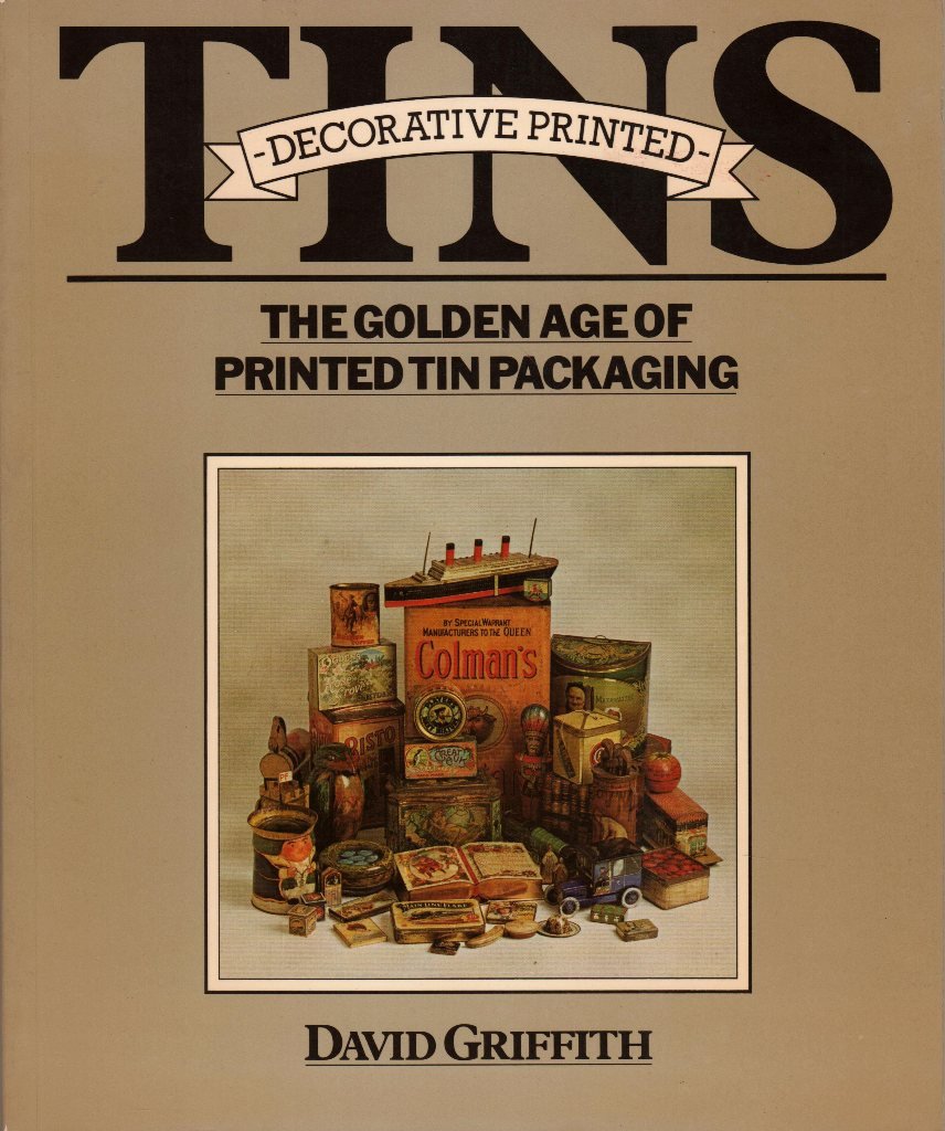 Book of Decorative Tins used book depot