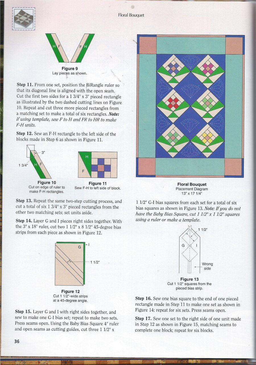 Easy Nine-Patch Quilting used book depot