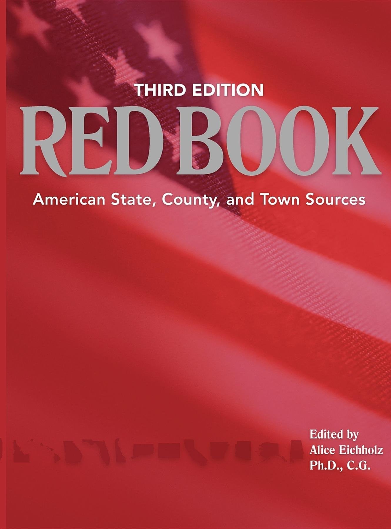 Red Book: American State, County & Town Sources, Third Edition used book depot